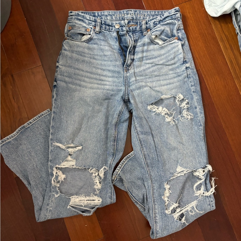 American Eagle Curvy 90s Straight Jeans